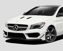 Load image into Gallery viewer, 2014-2015 Mercedes CLA Class Carbon Creations Black Series Look Front Bumper Accessories - 4 Piece (Overstock)
