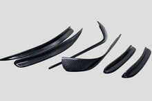 Load image into Gallery viewer, 2014-2015 Mercedes CLA Class Carbon Creations Black Series Look Wide Body Front Bumper Accessories - 6 Piece (Overstock)