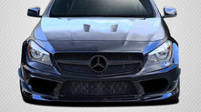 Load image into Gallery viewer, 2014-2015 Mercedes CLA Class Carbon Creations Black Series Look Wide Body Front Bumper Accessories - 6 Piece (Overstock)
