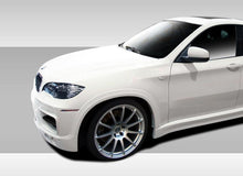 Load image into Gallery viewer, 2008-2014 BMW X6 E71 E72 Eros Version 1 Front Fender Flares - 2 Piece (Overstock)