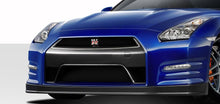 Load image into Gallery viewer, 2009-2017 Fits: Nissan GT-R R35  OEM Facelift Conversion Front Lip Under Air Dam Spoiler- 2 Piece