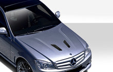 Load image into Gallery viewer, 2008-2011 Mercedes C63 W204 Duraflex Black Series Look Hood - 1 Piece