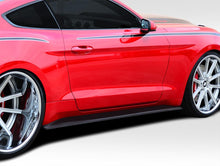 Load image into Gallery viewer, 2015-2017 Fits: Ford Mustang  GT Concept Side Skirt Splitters - 2 Piece