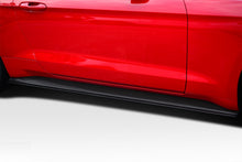 Load image into Gallery viewer, 2015-2017 Fits: Ford Mustang  GT Concept Side Skirt Splitters - 2 Piece