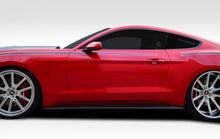Load image into Gallery viewer, 2015-2017 Fits: Ford Mustang  GT Concept Side Skirt Splitters - 2 Piece
