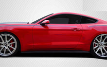 Load image into Gallery viewer, 2015-2017 Fits: Ford Mustang  GT Concept Side Skirt Rocker Panels - 2 Piece