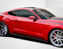 Load image into Gallery viewer, 2015-2017 Fits: Ford Mustang  GT Concept Side Skirt Rocker Panels - 2 Piece