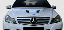 Load image into Gallery viewer, 2012-2014 Mercedes C63 W204 Duraflex Black Series Look Hood - 1 Piece