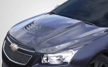 Load image into Gallery viewer, 2011-2015 Chevrolet Cruze Carbon Creations Stingray Z Hood- 1 Piece