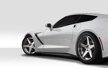 Load image into Gallery viewer, 2014-2017 Fits: Chevrolet Corvette C7  Gran Veloce Side Skirts- 2 Piece