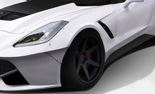 Load image into Gallery viewer, 2014-2017 Fits: Chevrolet Corvette C7  Gran Veloce Wide Body Front Fender Flares- 2 Piece