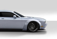 Load image into Gallery viewer, 2008-2017 Fits: Dodge Challenger Duraflex Novara Wide Body Front Fender Flares - 2 Piece