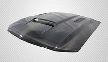 Load image into Gallery viewer, 2010-2012 Ford Mustang Carbon Creations CVX Version 3 Hood - 1 Piece