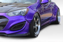 Load image into Gallery viewer, 2013-2016 Fits: Hyundai Genesis  Circuit 75 MM Front Fender Flares - 2-piece