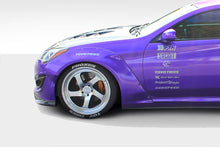 Load image into Gallery viewer, 2013-2016 Fits: Hyundai Genesis  Circuit 75 MM Front Fender Flares - 2-piece