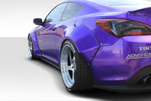 Load image into Gallery viewer, 2010-2016 Fits: Hyundai Genesis  Circuit 75 MM Rear Fender Flares - 2-piece