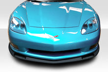 Load image into Gallery viewer, 2005-2013 Chevrolet Corvette C6 Duraflex ZR1 Look Front Lip Under Spoiler Air Dam - 1 Piece