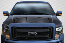 Load image into Gallery viewer, 2009-2014 Ford F-150 Carbon Creations DriTech Ram Air Hood - 1 Piece