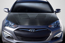 Load image into Gallery viewer, 2013-2016 Fits: Hyundai Genesis Coupe Carbon Creations DriTech TS-1 Hood - 1 Piece