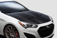 Load image into Gallery viewer, 2013-2016 Fits: Hyundai Genesis Coupe Carbon Creations DriTech TS-1 Hood - 1 Piece