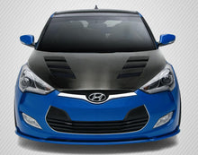 Load image into Gallery viewer, 2012-2016 Fits: Hyundai Veloster Fits: Hyundai Veloster  DriTech AM-S Hood - 1 Piece