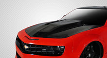 Load image into Gallery viewer, 2010-2015 Chevrolet Camaro Carbon Creations DriTech Circuit Hood - 1 Piece