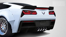 Load image into Gallery viewer, 2014-2017 Fits: Chevrolet Corvette C7  Gran Veloce Rear Diffuser- 1 Piece