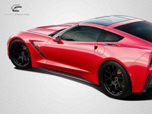 Load image into Gallery viewer, 2014-2017 Fits: Chevrolet Corvette C7  DriTech Apex Side Splitters - 2 Piece
