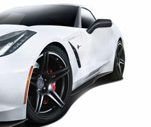Load image into Gallery viewer, 2014-2017 Fits: Chevrolet Corvette C7  DriTech Thunderbolt Side Splitters - 2 Piece