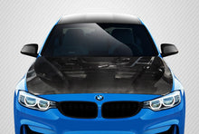 Load image into Gallery viewer, 2012-2017 Fits: BMW 3 Series F30 / 2014-2017 4 Series F32  DriTech Eros Version 1 Hood - 1 Piece