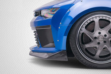 Load image into Gallery viewer, 2016-2017 Fits: Chevrolet Camaro V8  Grid Front Bumper Air Duct Extensions Add Ons - 2 Piece