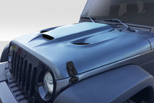 Load image into Gallery viewer, 2007-2017 Fits: Jeep Wrangler  Hellcat Look Hood - 1 Piece