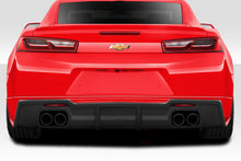 Load image into Gallery viewer, 2016-2017 Fits: Chevrolet Camaro V8  Racer Rear Lip - 1 Piece ( Quad Exhaust )