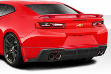 Load image into Gallery viewer, 2016-2017 Fits: Chevrolet Camaro V8  Racer Rear Lip - 1 Piece ( Quad Exhaust )