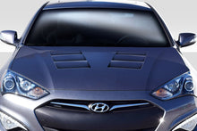 Load image into Gallery viewer, 2013-2016 Fits: Hyundai Genesis Duraflex TS-1 Hood - 1 Piece