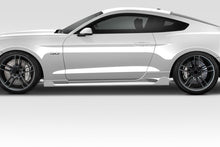 Load image into Gallery viewer, 2015-2017 Fits: Ford Mustang  Racer Side Skirts - 2 Piece