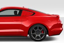 Load image into Gallery viewer, 2015-2017 Fits: Ford Mustang  CVX Rear Window Scoops Louvers - 2 Piece