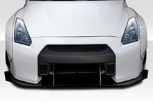 Load image into Gallery viewer, 2009-2017 Fits: Nissan GT-R R35  LBW Front Splitter - 1 Piece