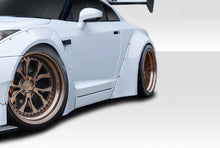 Load image into Gallery viewer, 2009-2017 Fits: Nissan GT-R R35  LBW Rear Fender Flares - 4 Piece