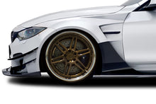 Load image into Gallery viewer, 2014-2016 Fits: BMW 4 Series F32 AF-1 Wide Body Front Fenders - 6 Piece ( GFK )