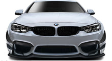 Load image into Gallery viewer, 2014-2016 Fits: BMW 4 Series F32 AF-1 Wide Body Canards - 4 Piece ( GFK ) ( Must be used with Couture M4 Look Front Bumper and Front Fenders )