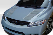 Load image into Gallery viewer, 2006-2011 Honda Civic 2DR Duraflex Circuit Hood - 1 Piece