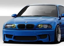 Load image into Gallery viewer, 2001-2006 Fits: BMW M3 E46  1M Look Front Bumper Cover - 1 Piece