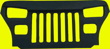 Load image into Gallery viewer, 1987-95 Fits: Jeep WRANGLER YJ OVERLAY GRILLE GRILL MEAN FURIOUS ANGRY BIRD EYES FIBERGLASS