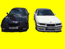 Load image into Gallery viewer, FITS BMW E36 EYEBROWS EYELIDS HEADLIGHTS FRP
