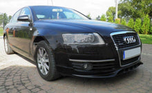Load image into Gallery viewer, Fits: Audi A6 4F C6 04-08 Front Bumper spoiler S line look style Valance addon abt s6