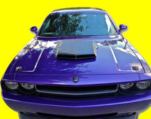 Load image into Gallery viewer, FOR CHALLENGER 2008-2017 DODGE TA STYLE FIBERGLASS HOOD TA-129H