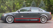 Load image into Gallery viewer, Fits: Audi A4 B6 B7 S4 LOOK SIDE BLADES / DOOR BLADES / DOOR BAR NEW