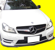 Load image into Gallery viewer, 12-14 W204 4DR GODHAND STYLE FRONT BUMPER LIP SPOILER - MATTE BLACK FRP