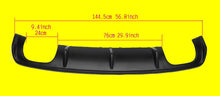 Load image into Gallery viewer, REAR LIP DIFFUSER SPOILER BODYKITS FIT FOR AUDI S3 SEDAN BUMPER 2013-2016